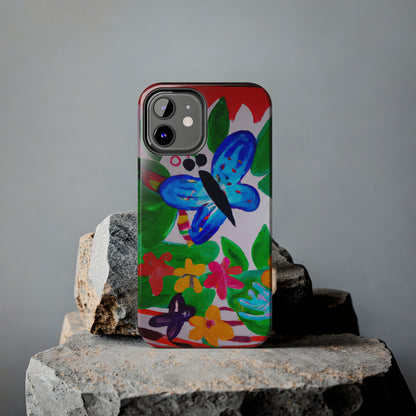 Tough Case-Mate iPhone Case Ft. Watercolor Butterfly