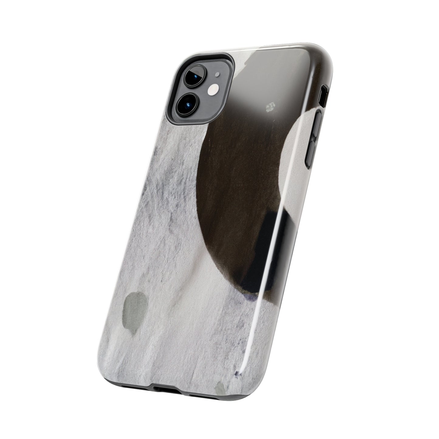 Strong Apple iPhone Case Ft. Abstract Half Circle