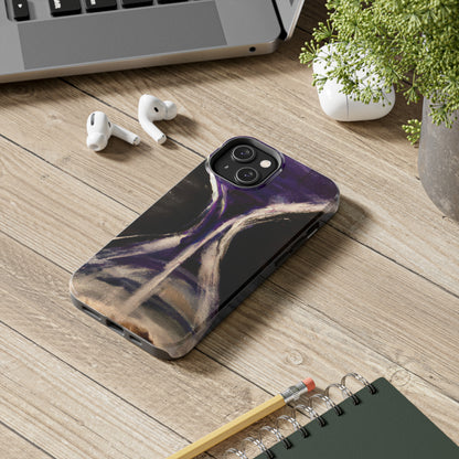 Tough Case-Mate iPhone Case Ft. Purple Hourglass