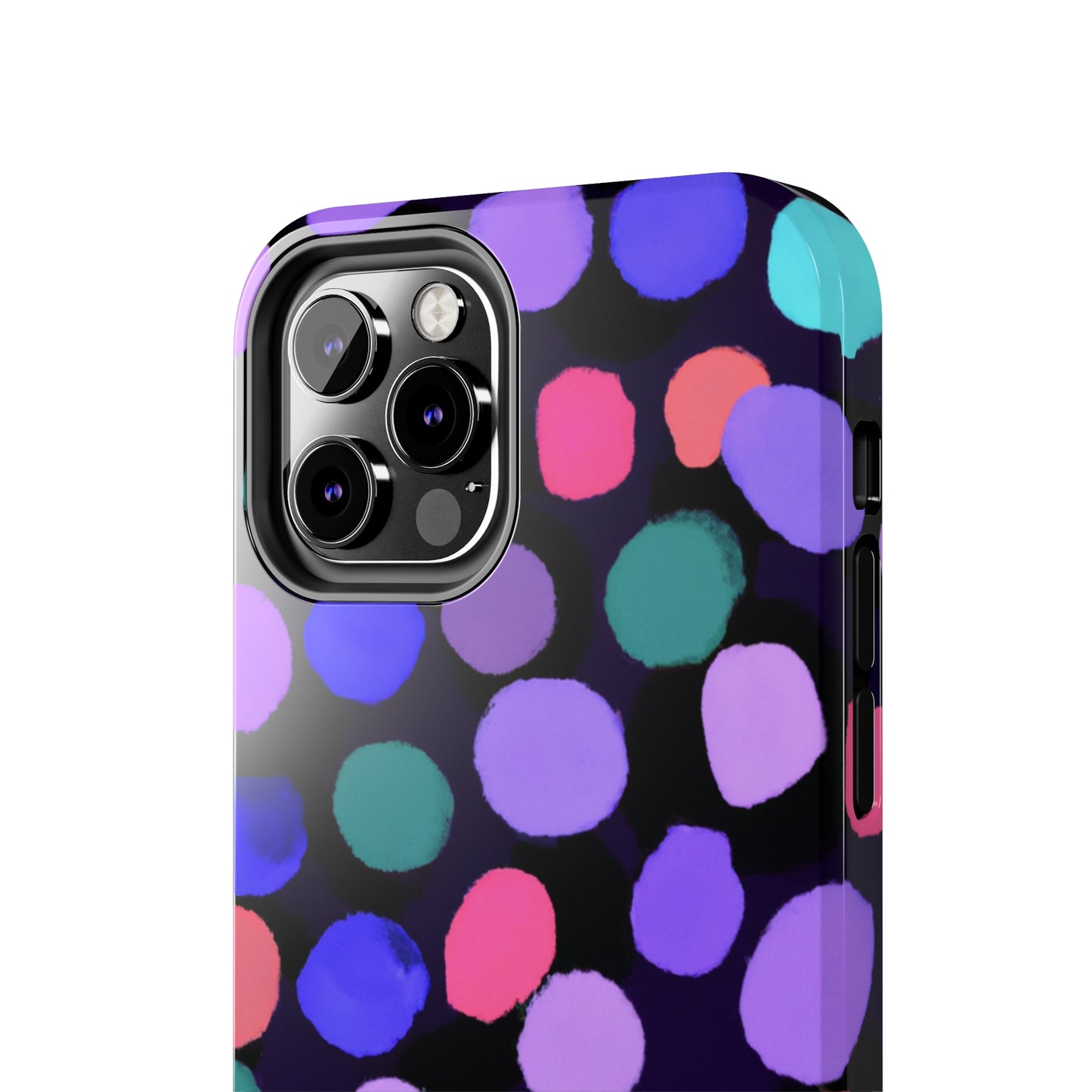 Tough Case-Mate iPhone Case Ft. Purple Dots