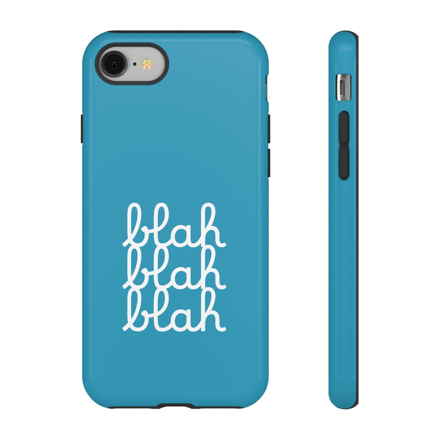 Tough Phone Case Ft. blahblahblah Turquoise