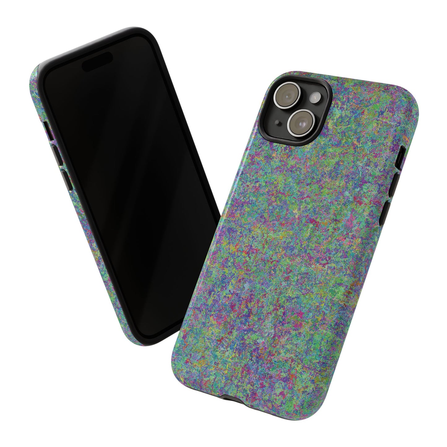 Tough Phone Case Ft. Rainbow Acrylic Noise