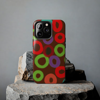 Tough Case-Mate iPhone Case Ft. Fruity Circles