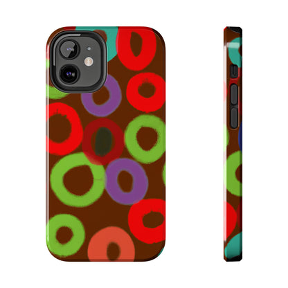 Tough Case-Mate iPhone Case Ft. Fruity Circles