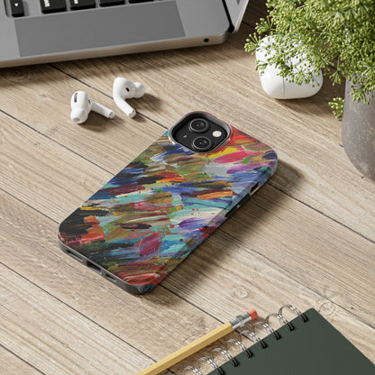 Tough Case-Mate iPhone Case Ft. Abstract Acrylic Feathers