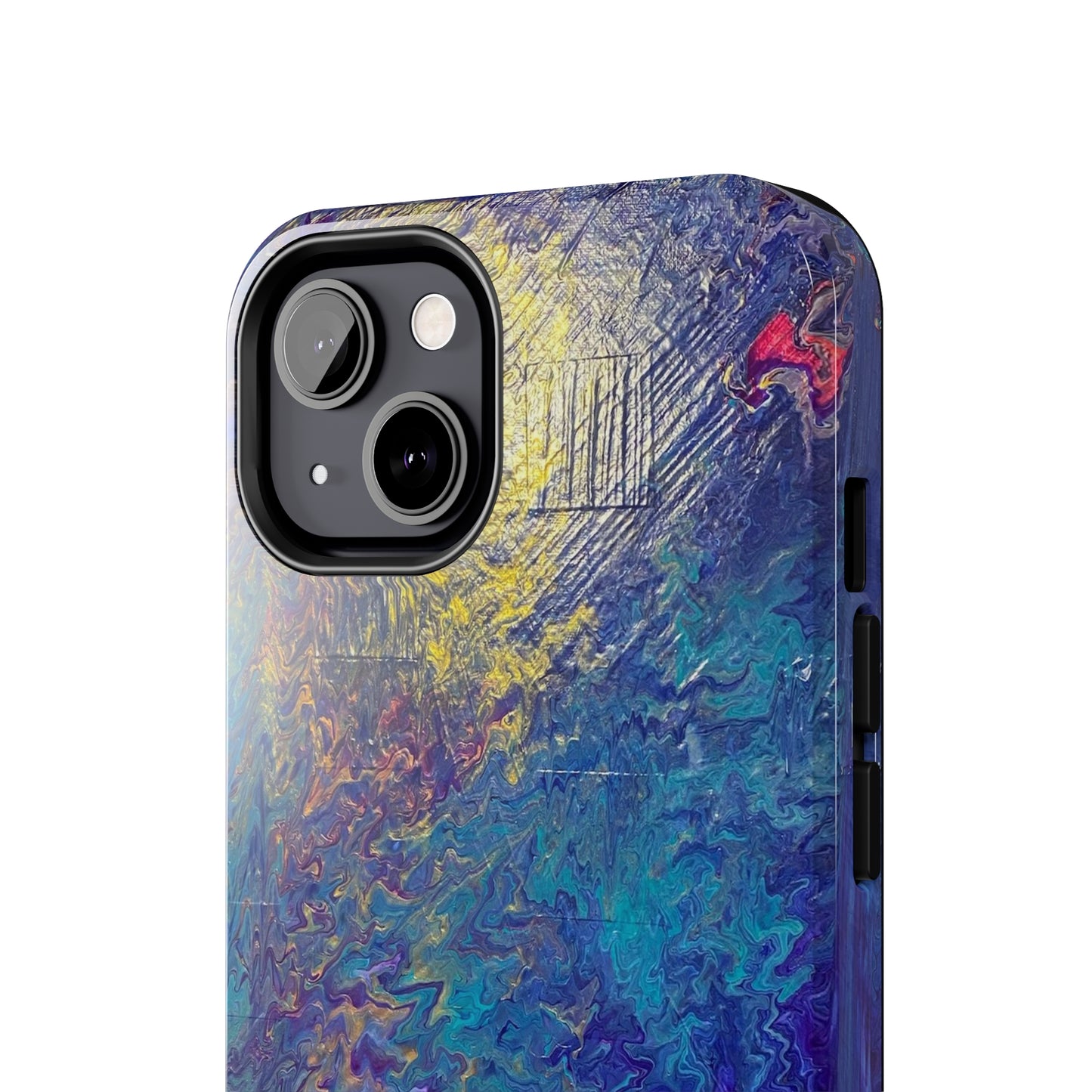 Tough Case-Mate iPhone Cases Ft. Abstract Blue Waterfall