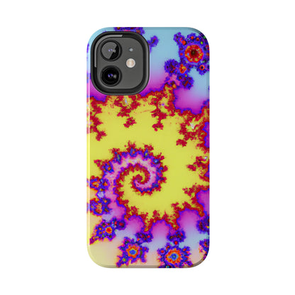 Tough Case-Mate iPhone Case Ft. Tie Dye Fractal