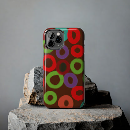 Tough Case-Mate iPhone Case Ft. Fruity Circles