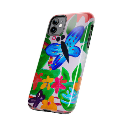 Tough Case-Mate iPhone Case Ft. Watercolor Butterfly