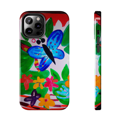 Tough Case-Mate iPhone Case Ft. Watercolor Butterfly