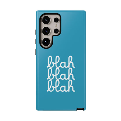 Tough Phone Case Ft. blahblahblah Turquoise