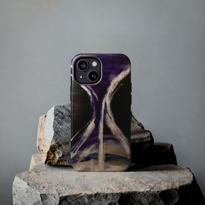 Tough Case-Mate iPhone Case Ft. Purple Hourglass