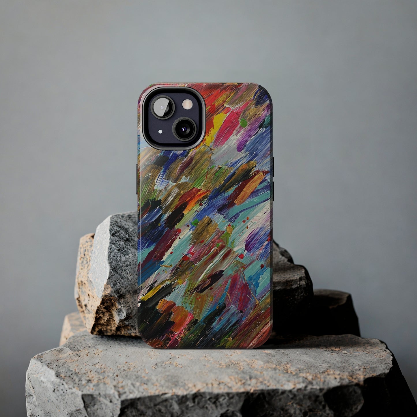 Tough Case-Mate iPhone Case Ft. Abstract Acrylic Feathers