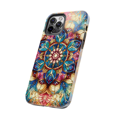 ToughDrop Apple iPhone Case Ft. Stained Glass Fractal