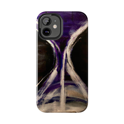 Tough Case-Mate iPhone Case Ft. Purple Hourglass