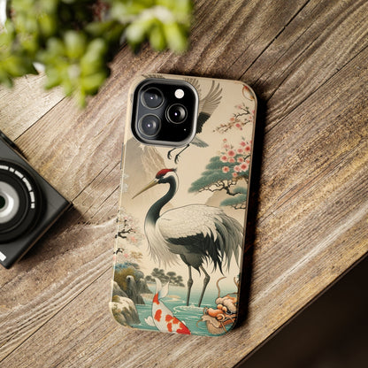 ToughDrop Apple iPhone Case Ft. Spirit Crane