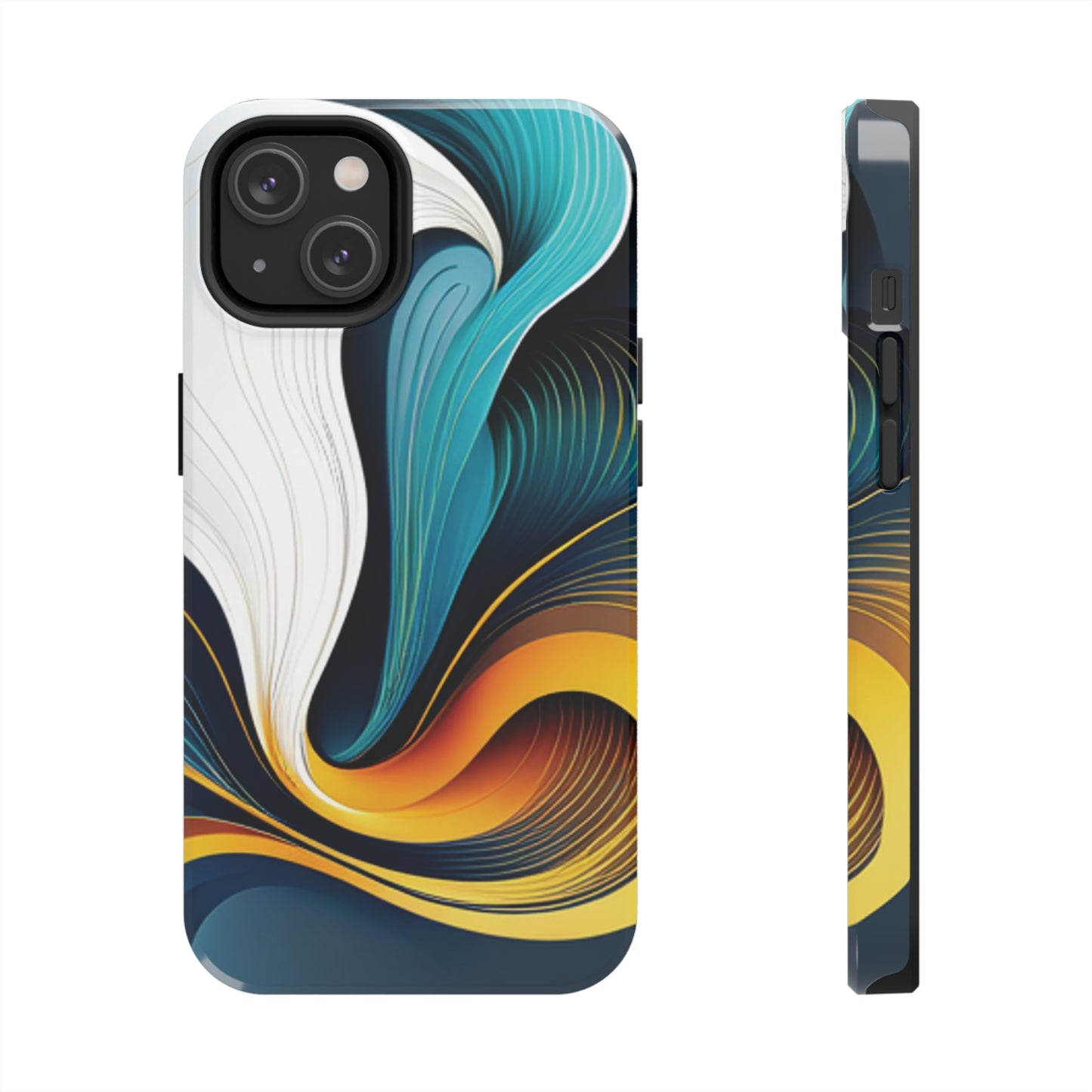 Strong Apple iPhone Cases Ft. Abstract Ocean Waves