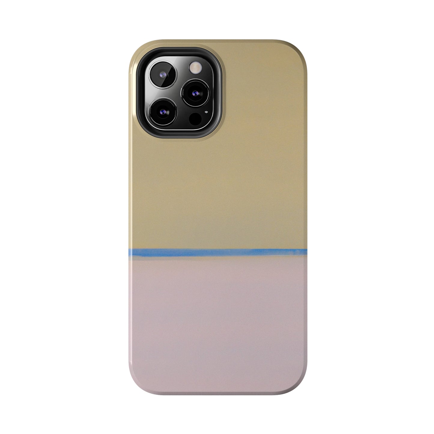 Strong Apple iPhone Case Ft. Minimal Thin Stripe