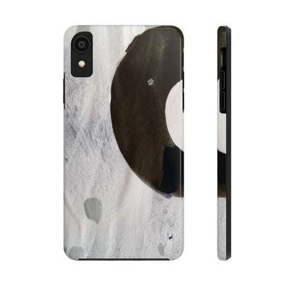 Strong Apple iPhone Case Ft. Abstract Half Circle