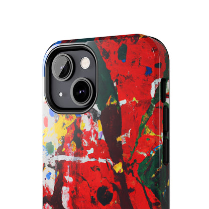 Tough Case-Mate iPhone Case Ft. Fractured Red