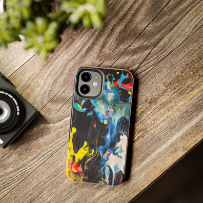 Tough Case-Mate iPhone Case Ft. Blue Splat