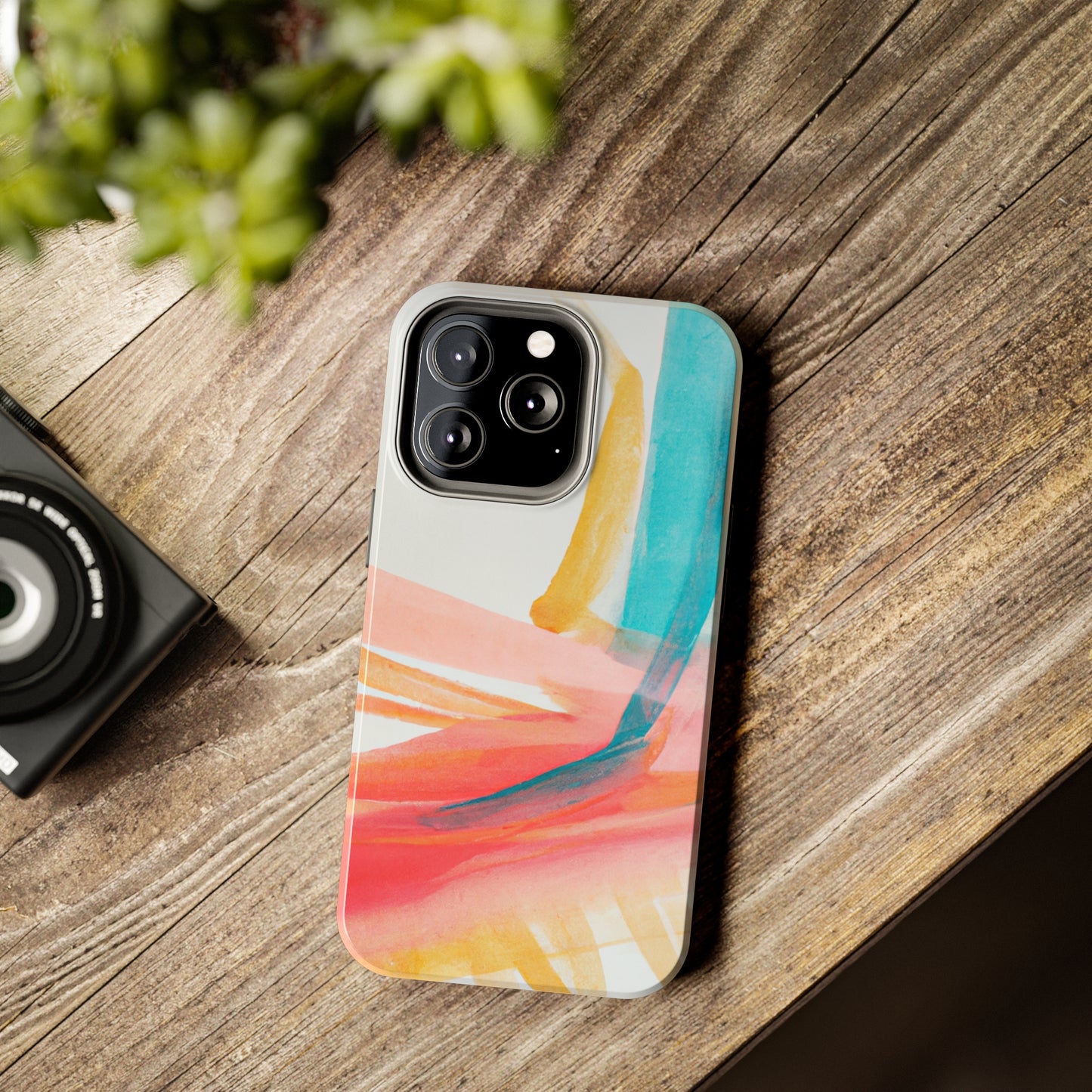 Tough Apple iPhone Cases Ft. Abstract Beach