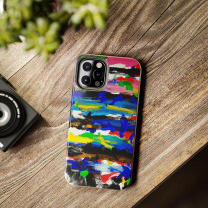 Tough Case-Mate iPhone Case Ft. Abstract Stripes