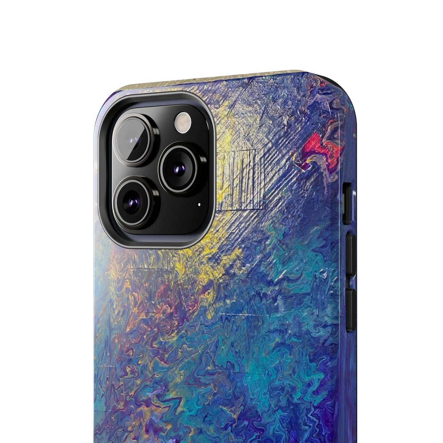 Tough Case-Mate iPhone Cases Ft. Abstract Blue Waterfall