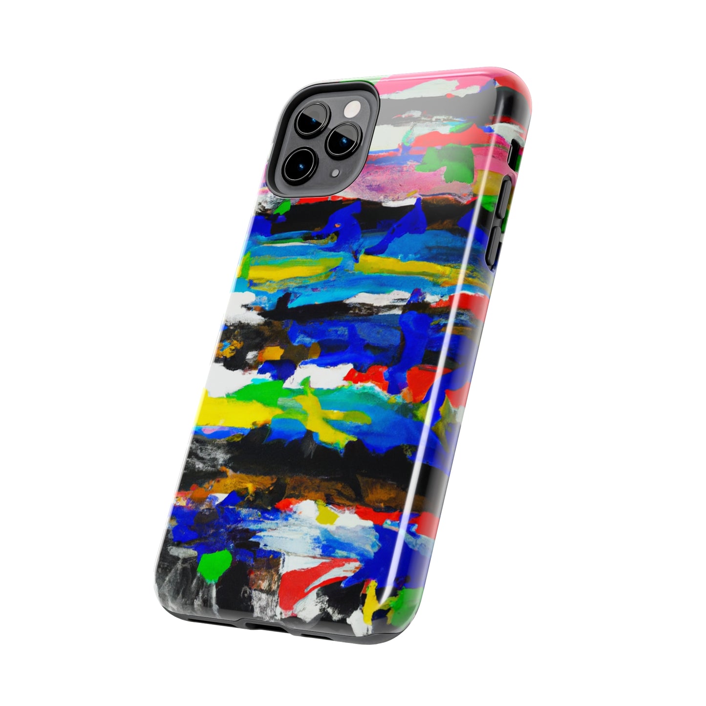 Tough Case-Mate iPhone Case Ft. Abstract Stripes