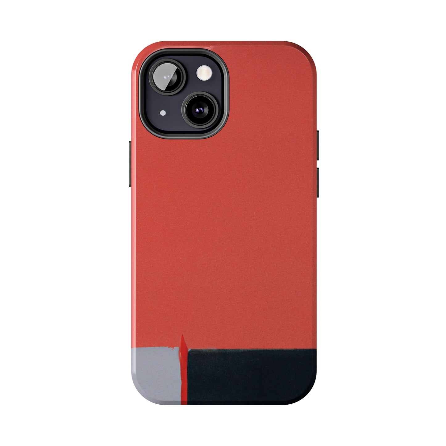 Strong Apple iPhone Case Ft. Minimal Orange