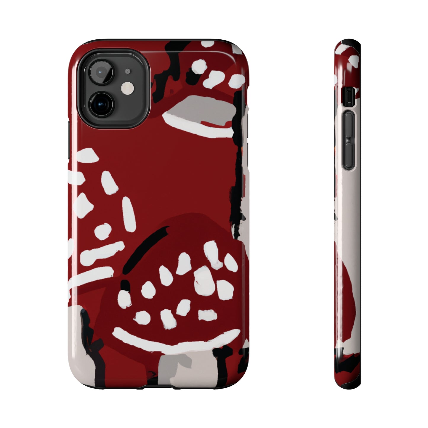 Tough Apple iPhone Cases Ft. Cartoon Mushrooms