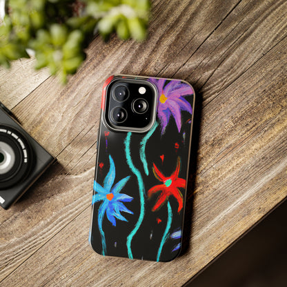 Tough Case-Mate iPhone Case Ft. Abstract Flowers