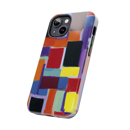 Tough Case-Mate iPhone Case Ft. Abstract Rectangles