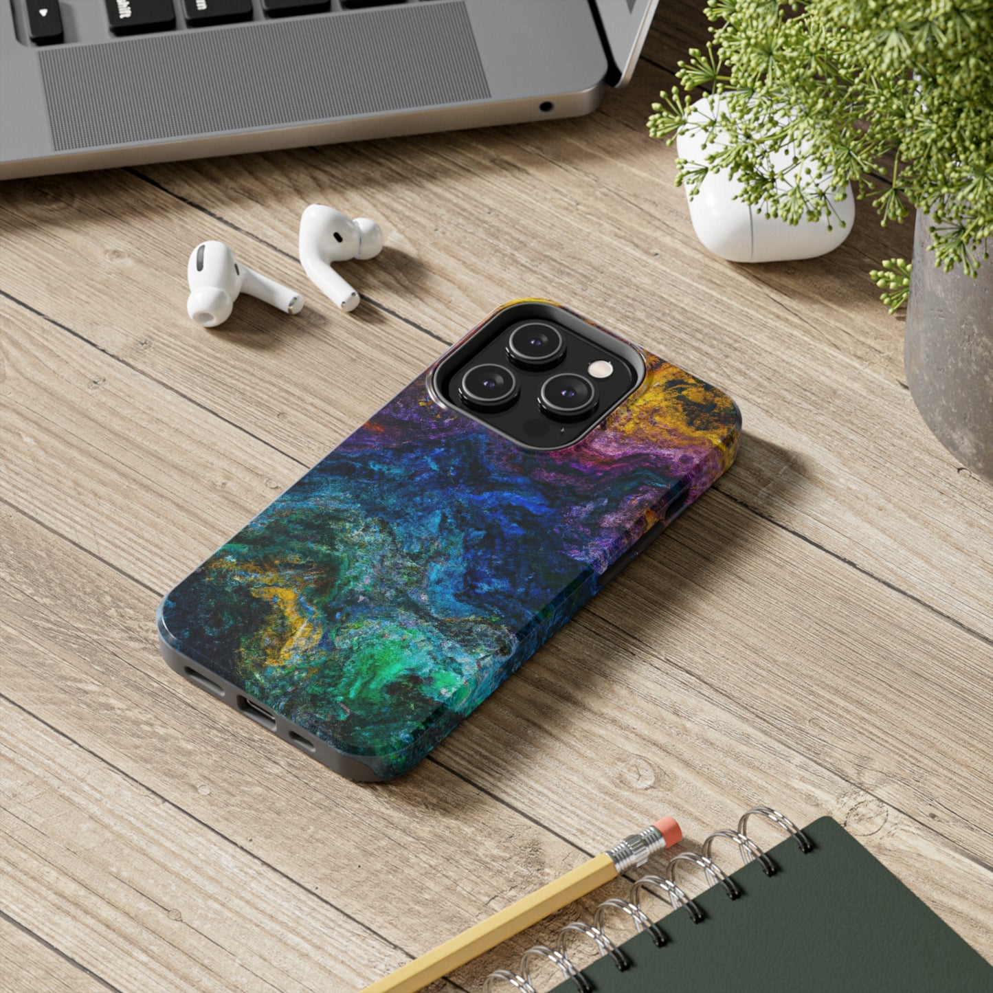 Tough Case-Mate iPhone Case Ft. Abstract Opal