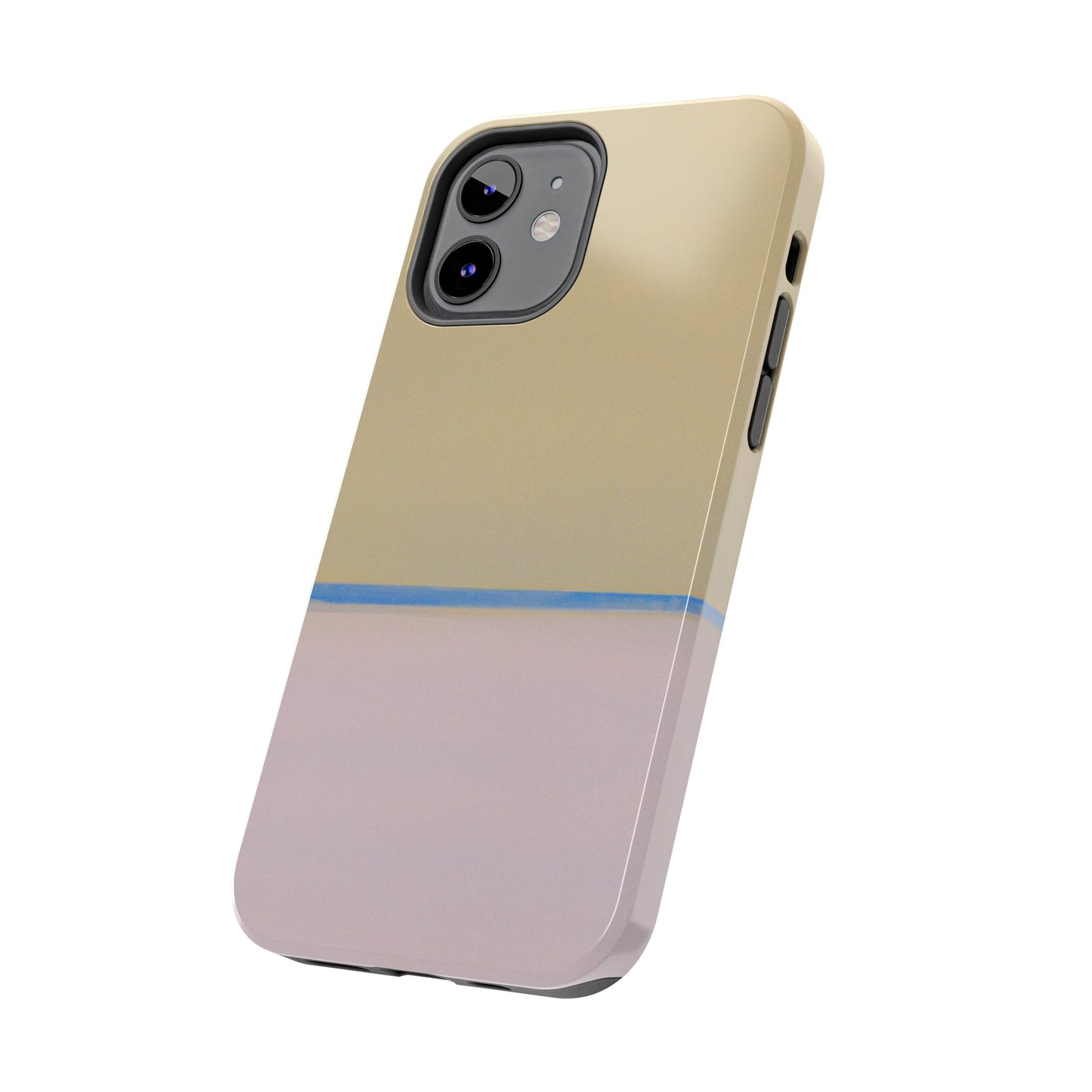 Strong Apple iPhone Case Ft. Minimal Thin Stripe