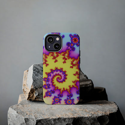 Tough Case-Mate iPhone Case Ft. Tie Dye Fractal