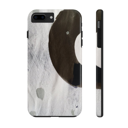 Strong Apple iPhone Case Ft. Abstract Half Circle