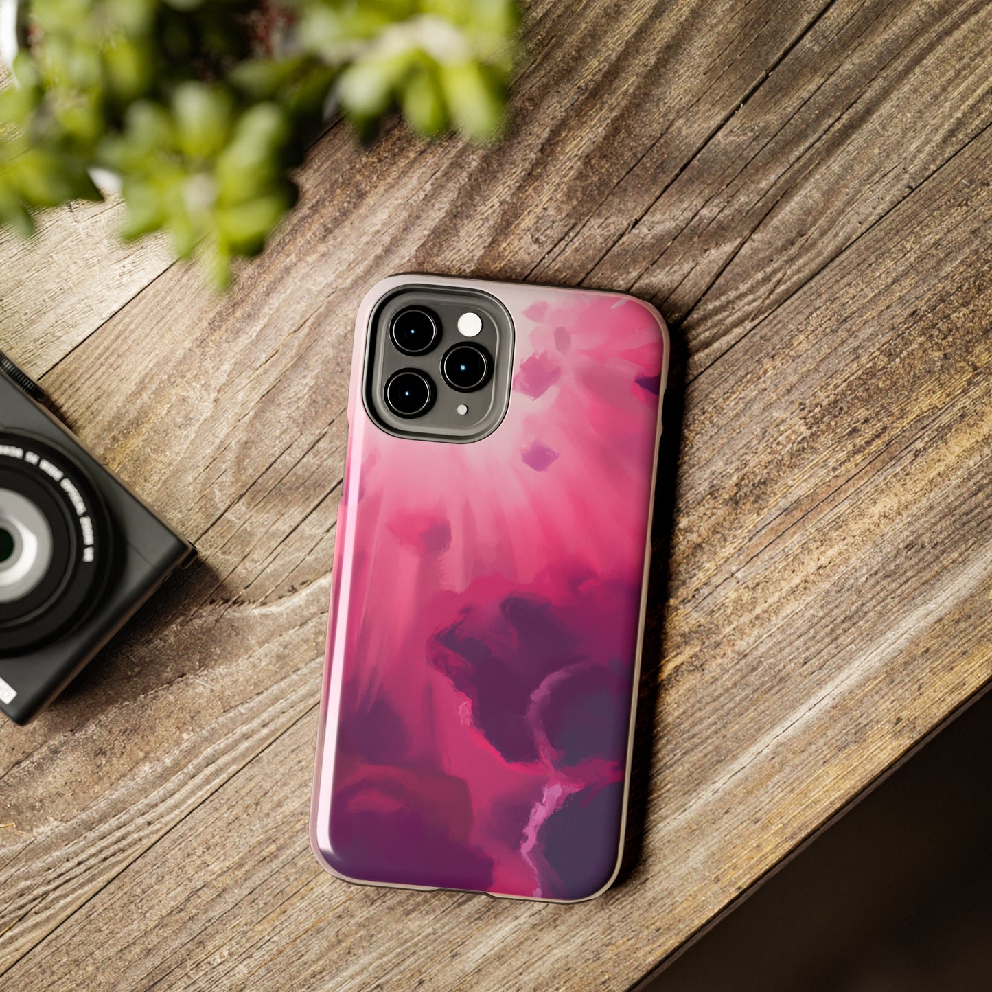 Tough Case-Mate iPhone Case Ft. Abstract Pink Sky