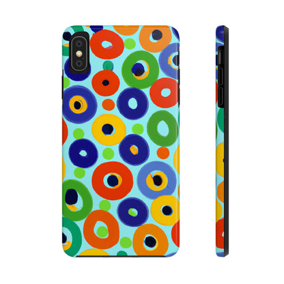 Tough Case-Mate iPhone Case Ft. Vivid Circles