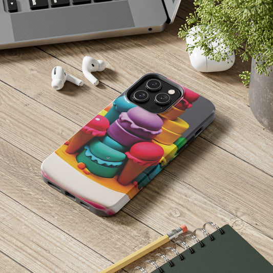 Strong Apple iPhone Case Ft. Silly Clay Ice Cream