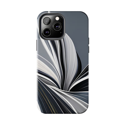 Strong Apple iPhone Cases Ft. Black and White Abstract Sail