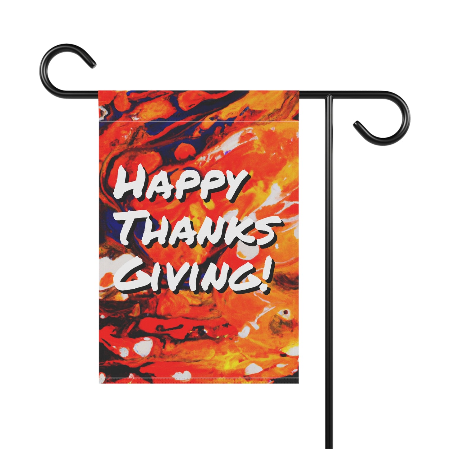 Fall Colors Happy Thanksgiving Garden Decoration Yard Banner