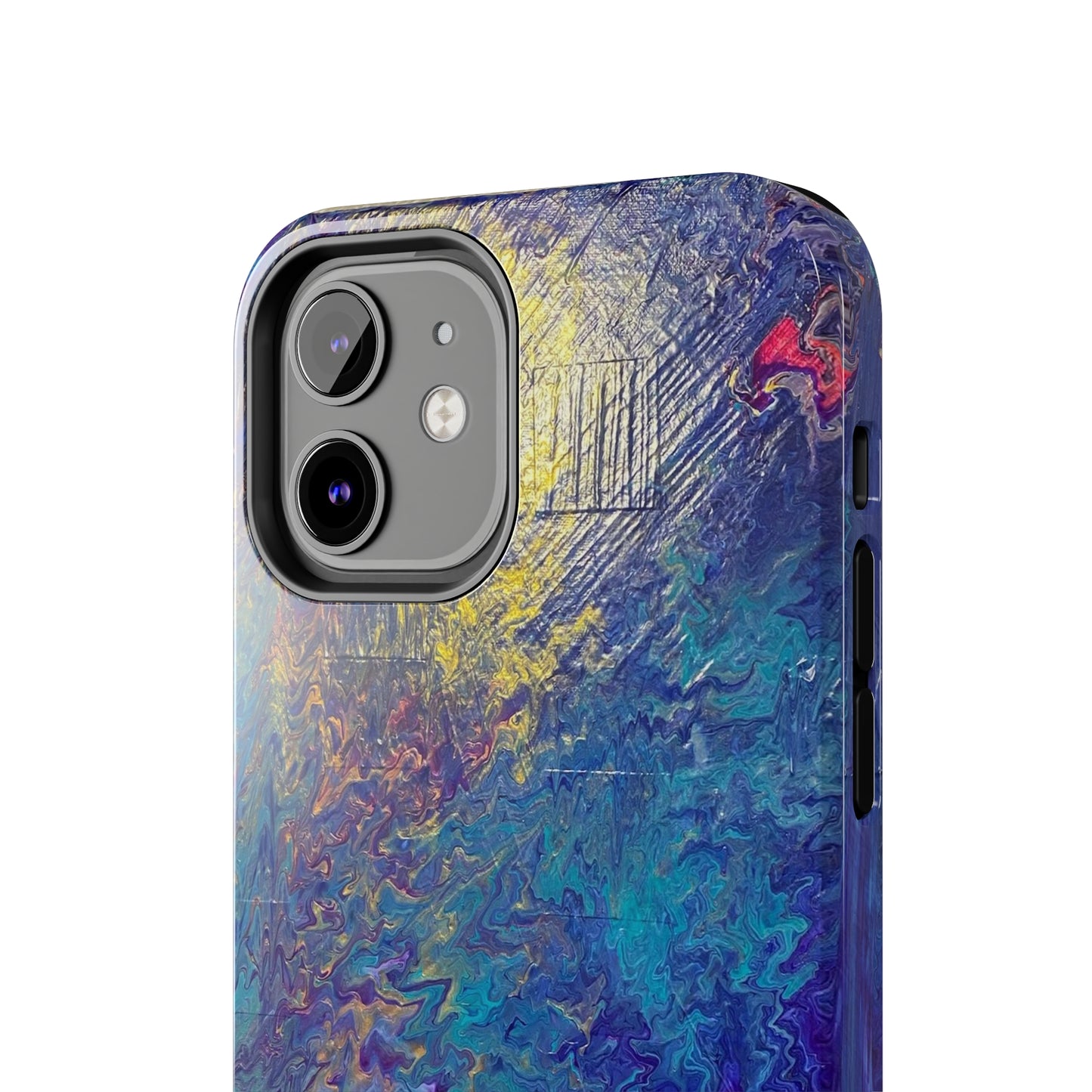 Tough Case-Mate iPhone Cases Ft. Abstract Blue Waterfall