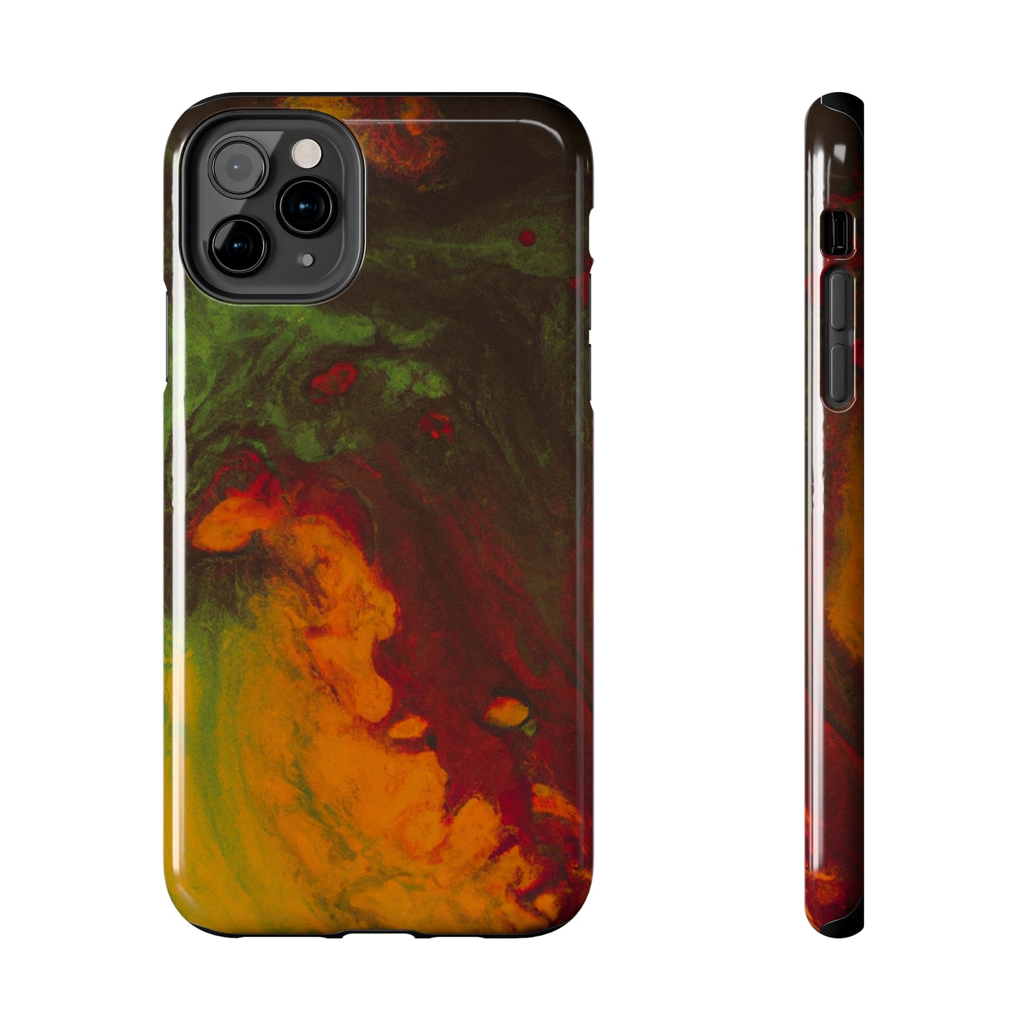 Tough Apple iPhone Case Ft. Abstract Gas Giant