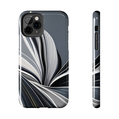 Strong Apple iPhone Cases Ft. Black and White Abstract Sail