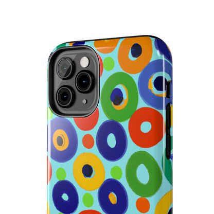 Tough Case-Mate iPhone Case Ft. Vivid Circles