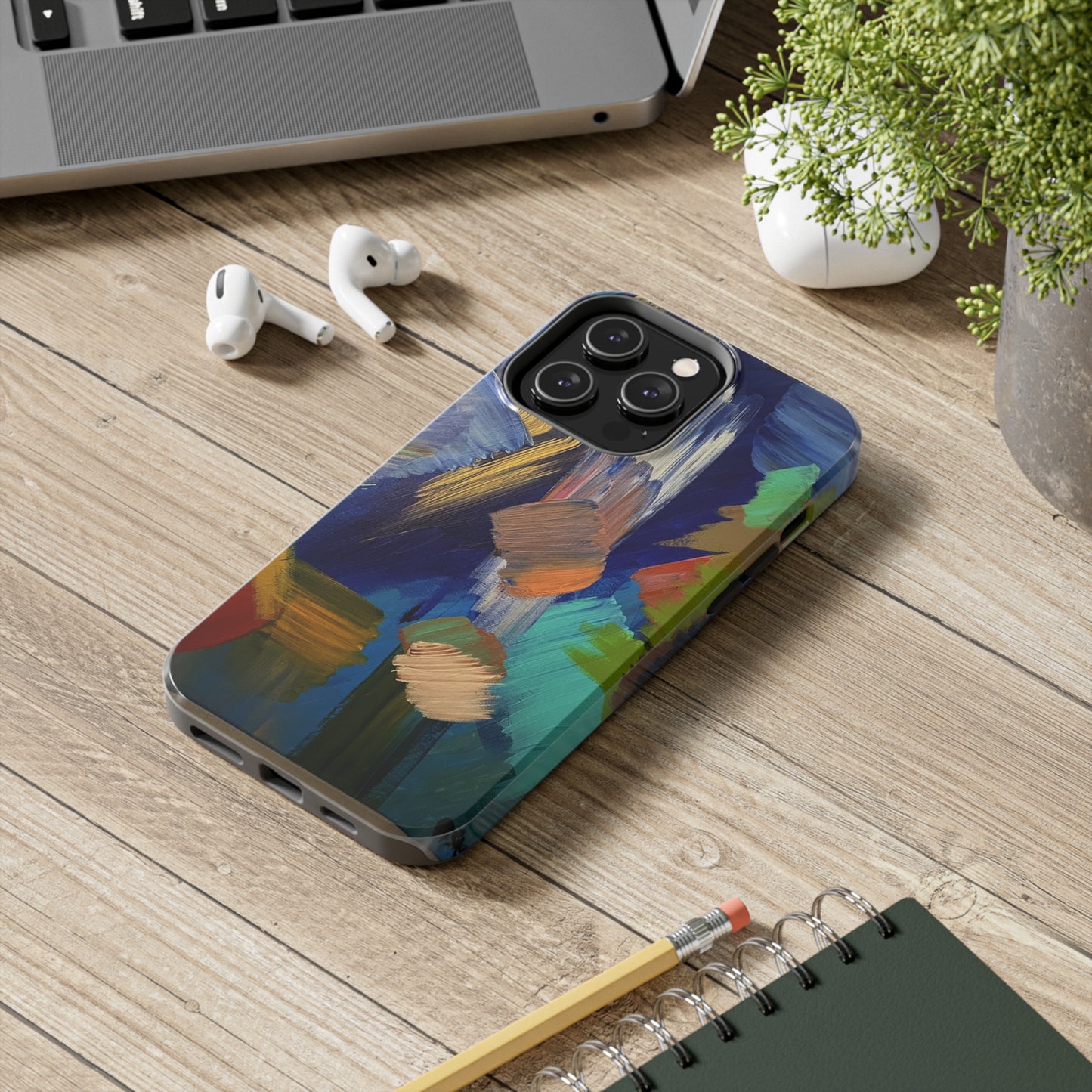 Tough Case-Mate iPhone Case Ft. Abstract Blue