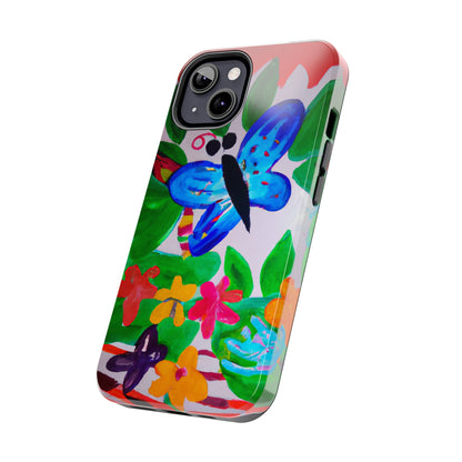 Tough Case-Mate iPhone Case Ft. Watercolor Butterfly