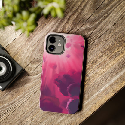 Tough Case-Mate iPhone Case Ft. Abstract Pink Sky