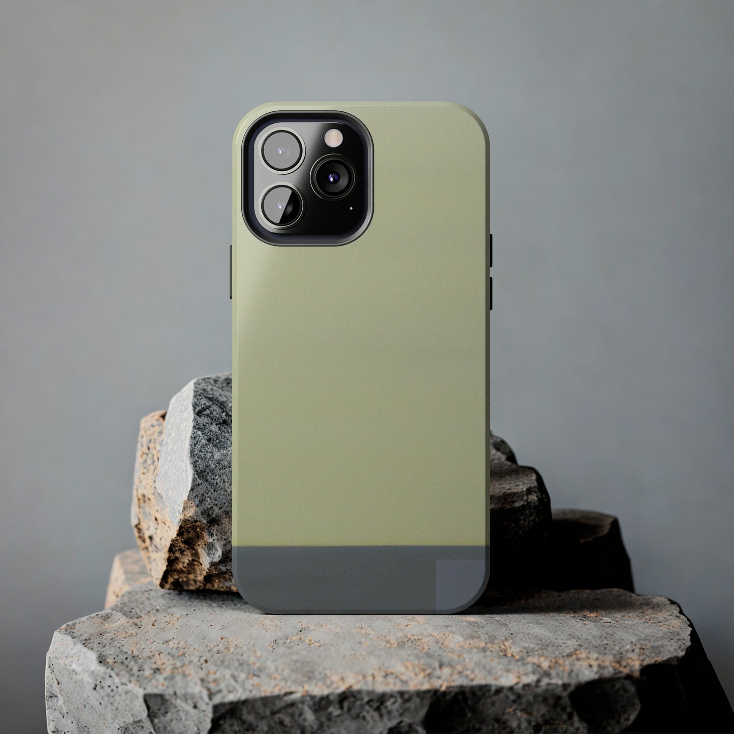 Strong Apple iPhone Case Ft. Minimal Gray Grey